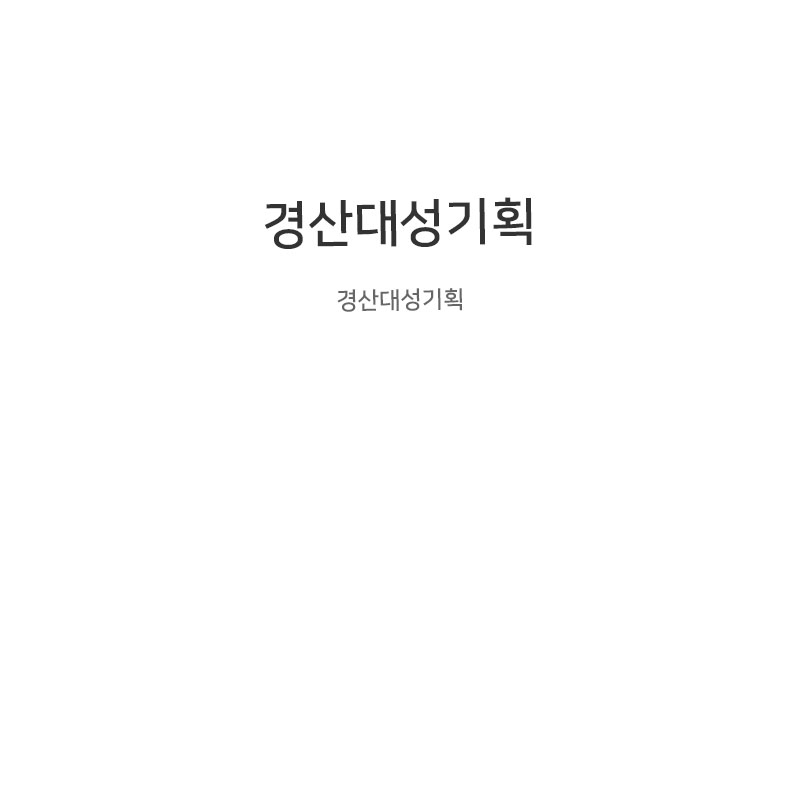 경산대성기획